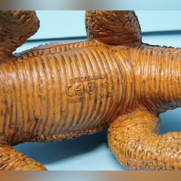 Vintage 1980’s Dinosaur Stegosaurus RARE Toys Jumbo Large Plastic Figure Dino - Picture 13 of 14